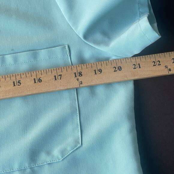 Figs Womens Catarina One Pocket Scrub Top Medium Blue Nursing Medical ER - Picture 10 of 12